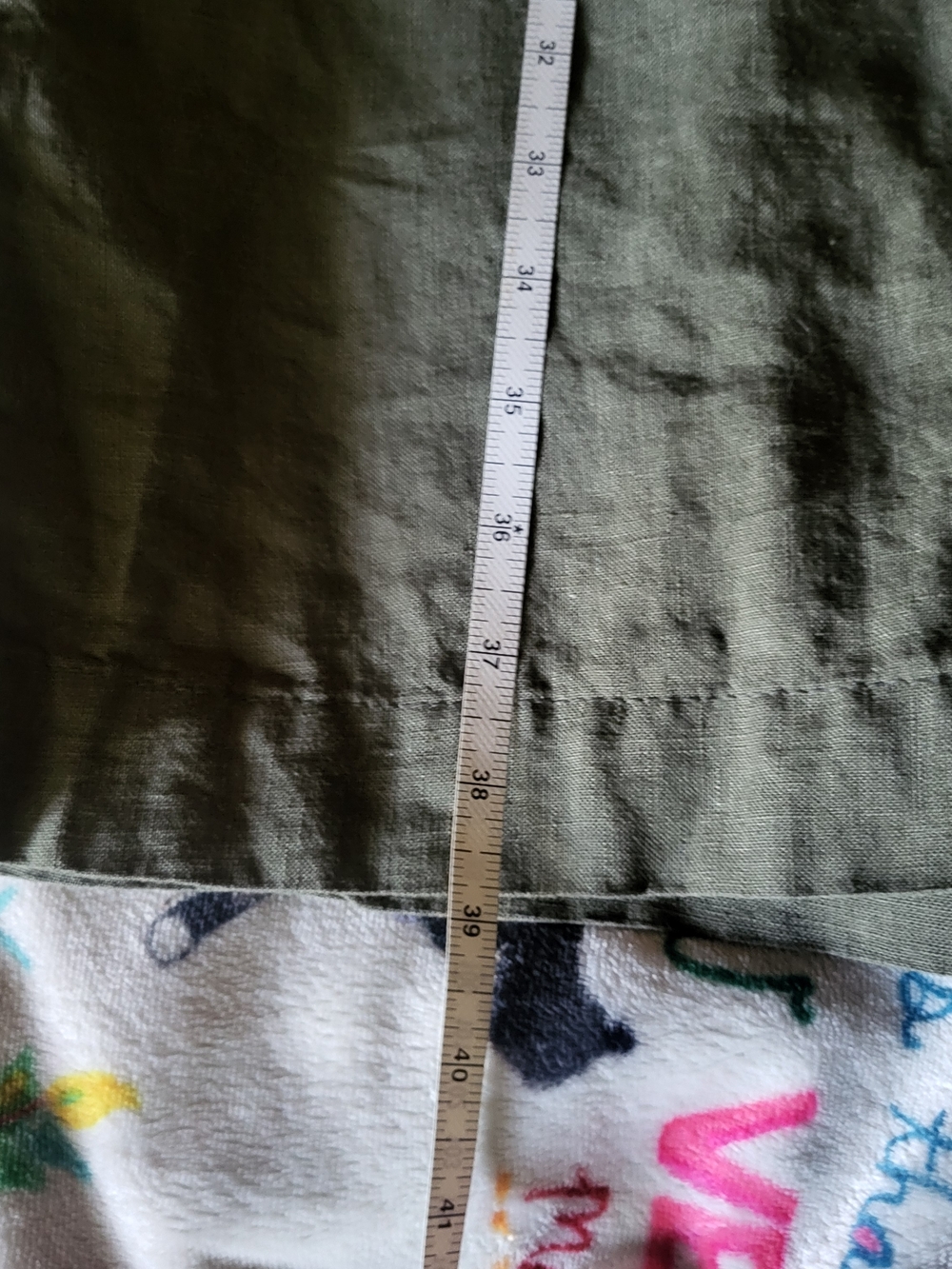 NWOT, LEN.ok Linen Khaki Green Linen Dress, Similar To Not Perfect Linen - Picture 12 of 16